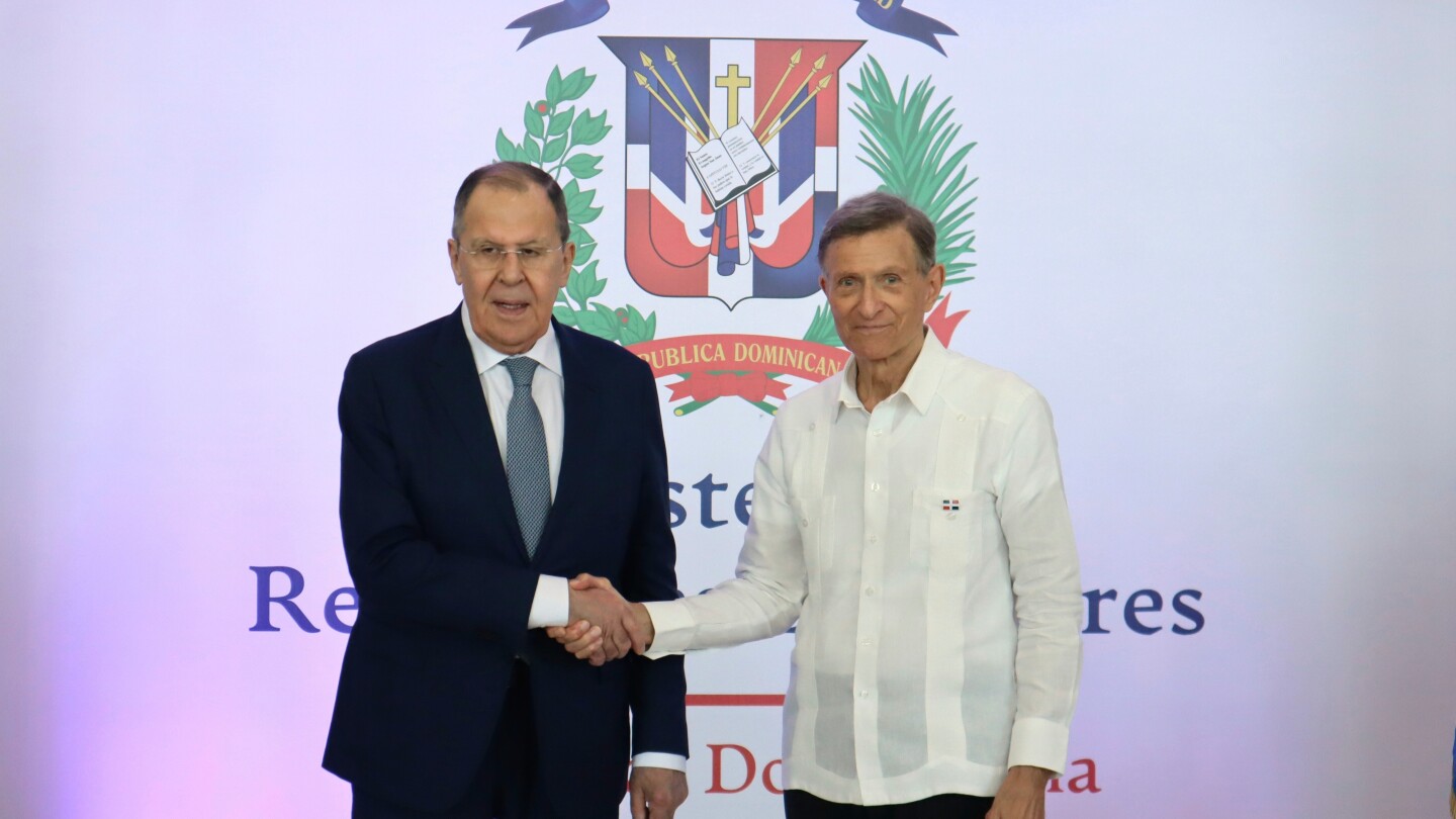 Russian foreign minister visits Dominican Republic to strengthen ties