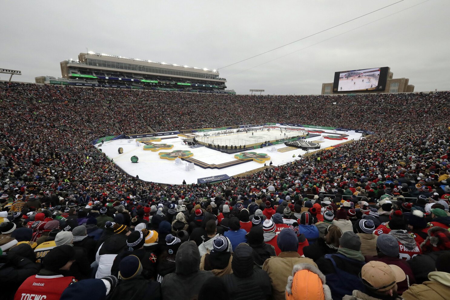 Bruins, Canadiens ready for an outdoor party at Winter Classic