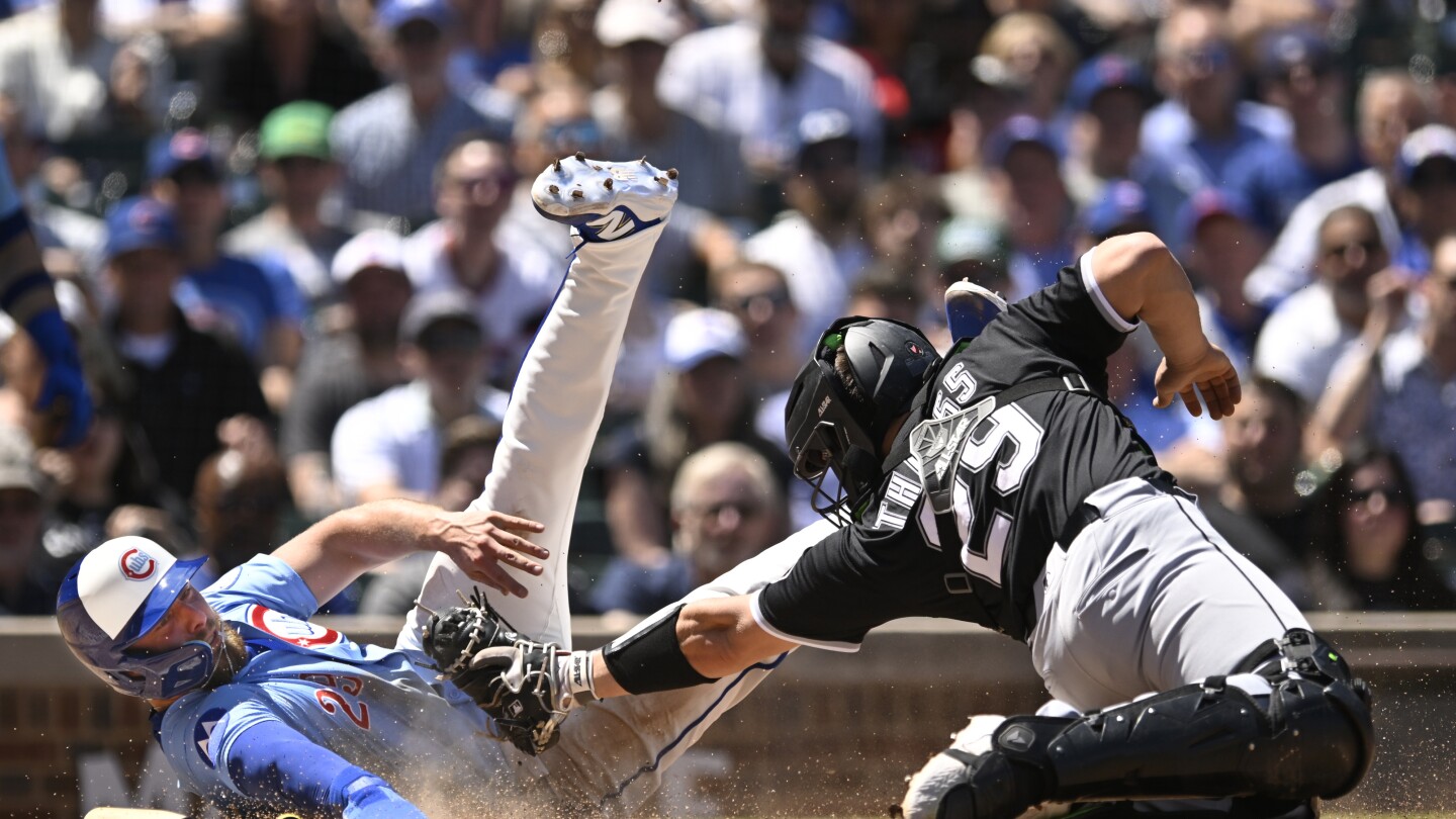 Crow-Armstrong drives in 6 as the Cubs pound the White Sox 13-3 at a windy Wrigley Field
