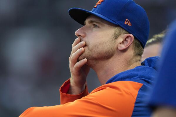 Mets slugger Pete Alonso returns to New York for tests on sore left wrist