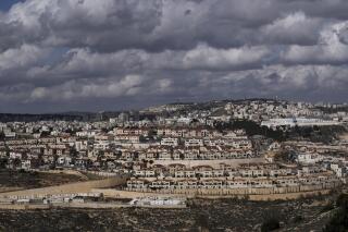FILE - A general view of the West Bank Jewish settlement of Efrat, Monday, Jan. 30, 2023. An Israeli watchdog group says that Prime Minister Benjamin Netanyahu’s far-right government has authorized construction bids for over a thousand new homes in Jewish settlements in the occupied West Bank and east Jerusalem. (AP Photo/Mahmoud Illean, File)