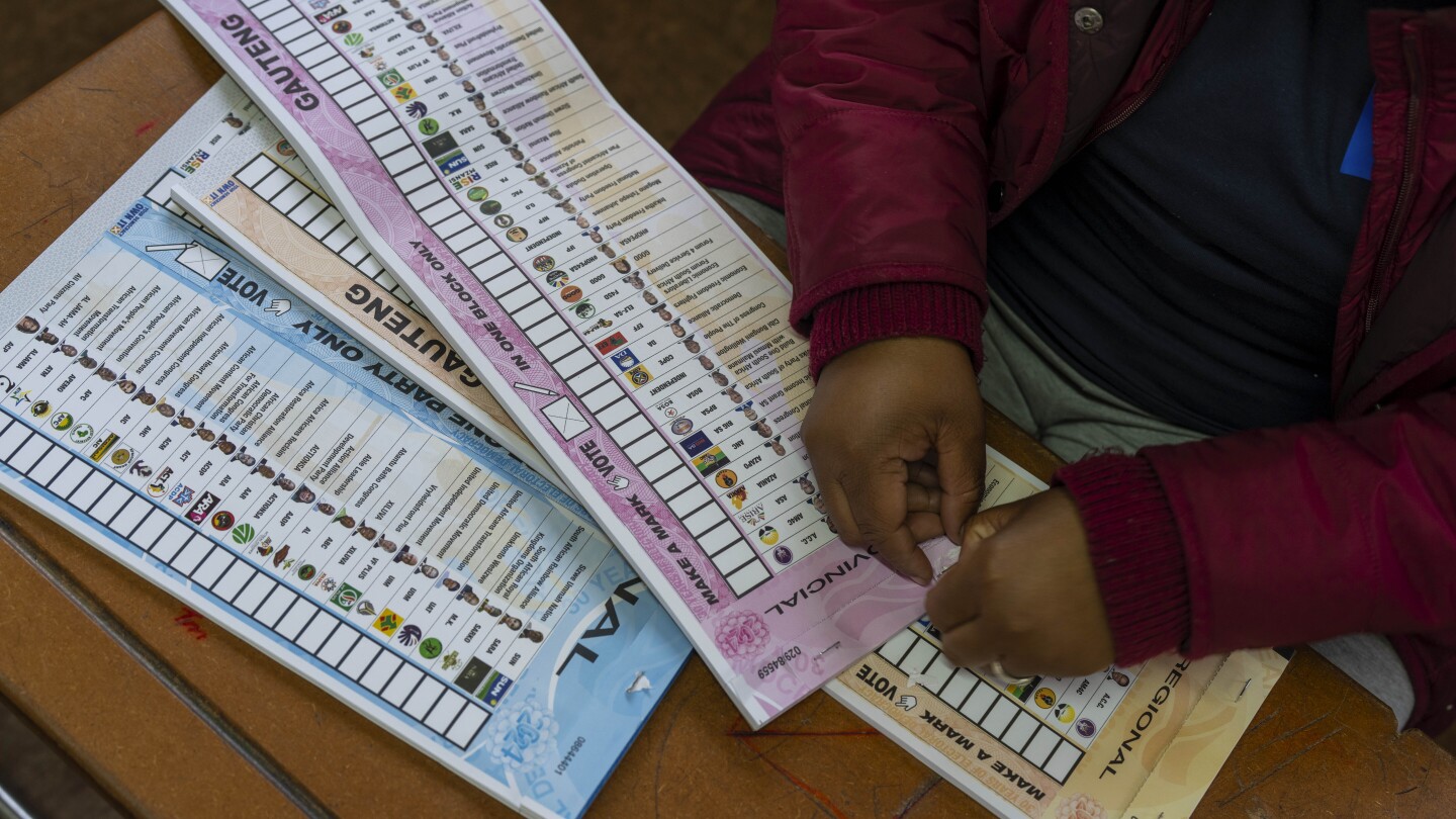 South Africa votes in an election that could bring about the biggest transformation since 1994