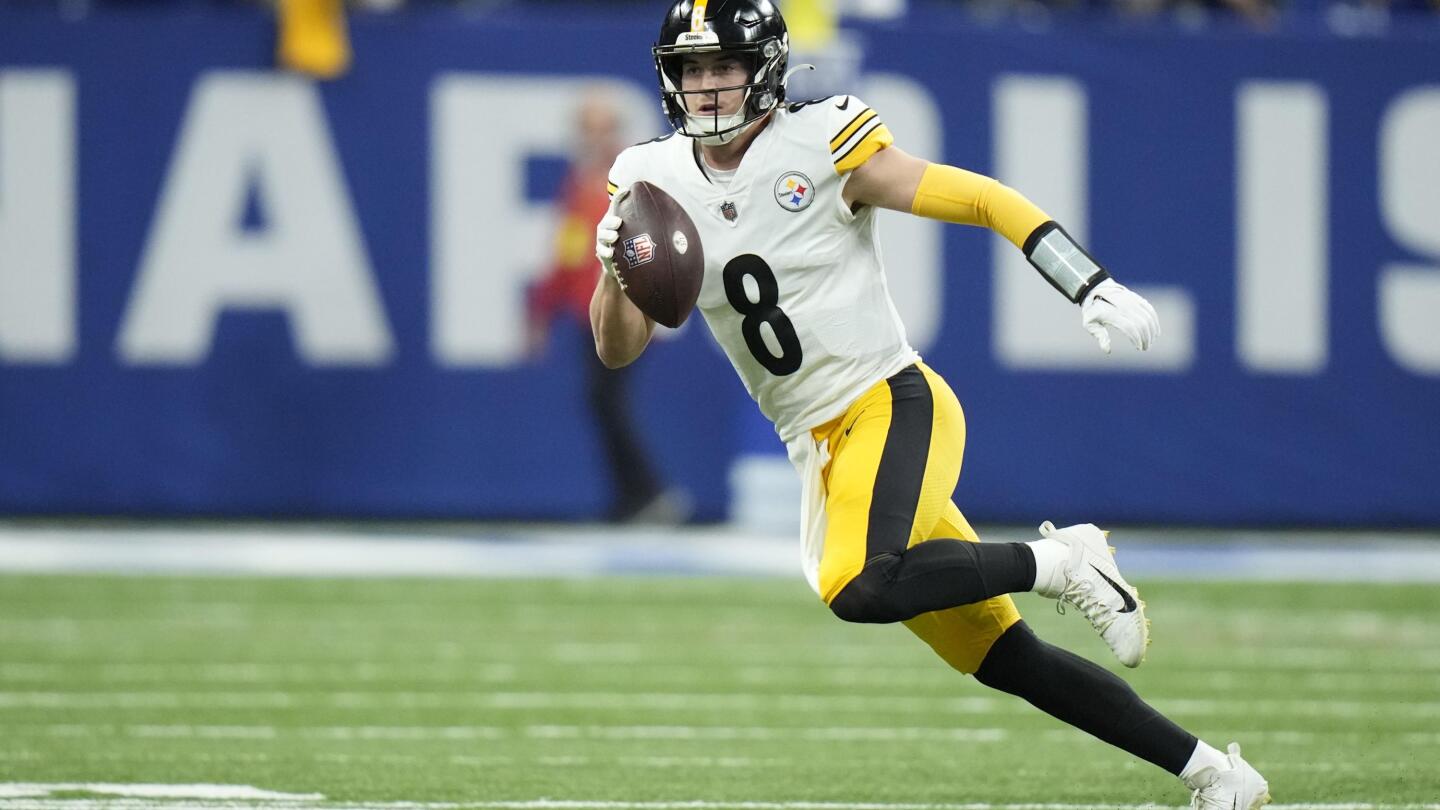 Pittsburgh Steelers drop Indianapolis Colts on 'Monday Night Football'