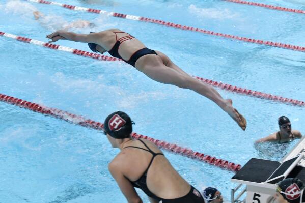 Transgender male swimmer struggling against new competition after