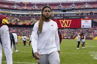 Chase Young Returns to Practice With Washington Commanders – NBC4