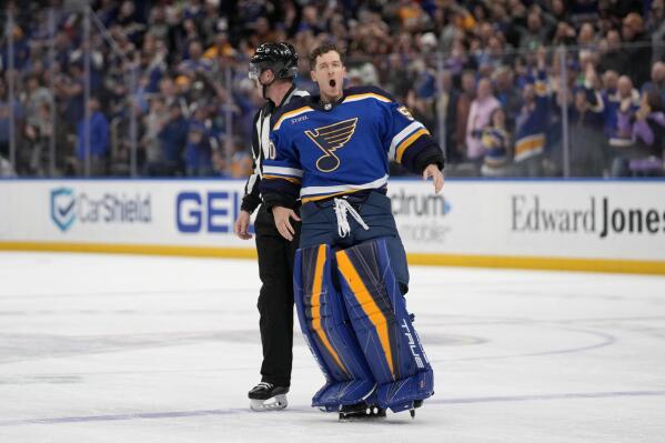 Blues goalie Jordan Binnington - The Hockey News St. Louis Blues