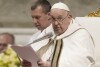 Pope Francis presides over an Epiphany mass in St.Peter's Basilica, at the Vatican, Saturday, Jan. 6, 2024. (AP Photo/Andrew Medichini)