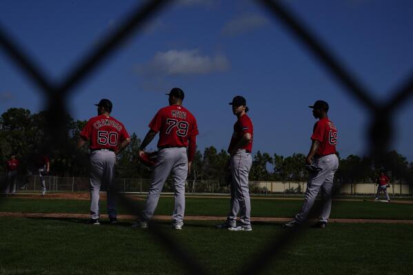 Dustin Pedroia serves as guest instructor at Red Sox camp