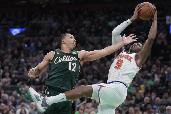 Knicks win 6th straight, drop Celtics from top spot in NBA