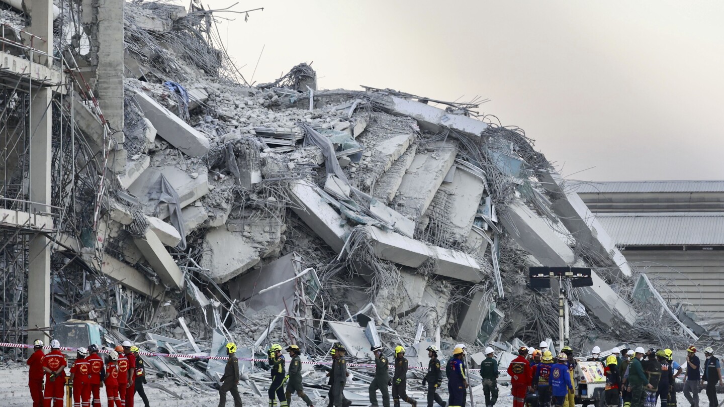 The Thai Chinese company denies safety measures in the investigation of the collapse of a skyscraper after the earthquake