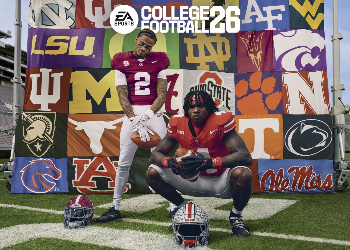 College Football 26 cover athletes: Ryan Williams, Jeremiah Smith