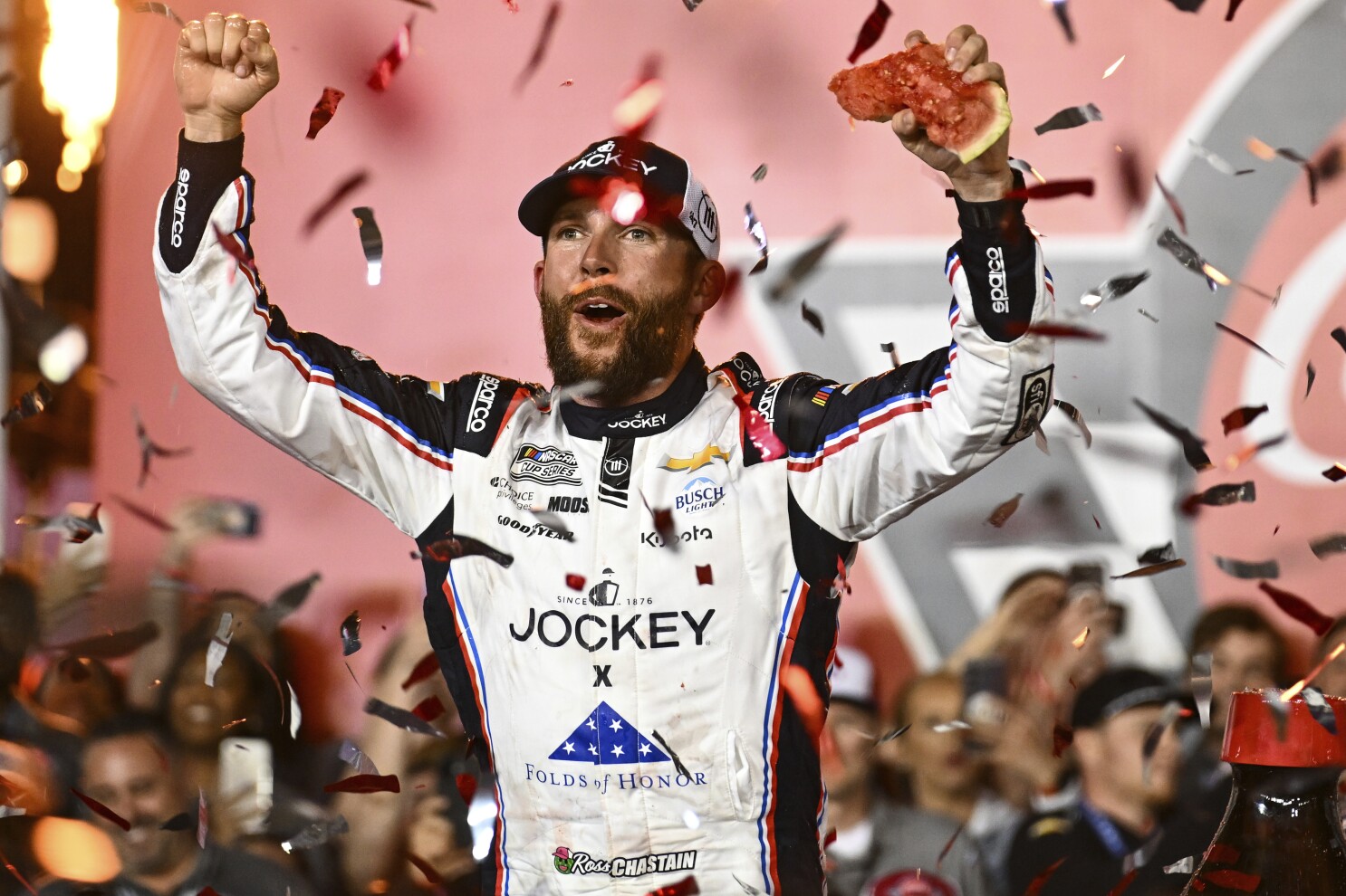 Ross Chastain ready to race again after Coca-Cola 600 victory