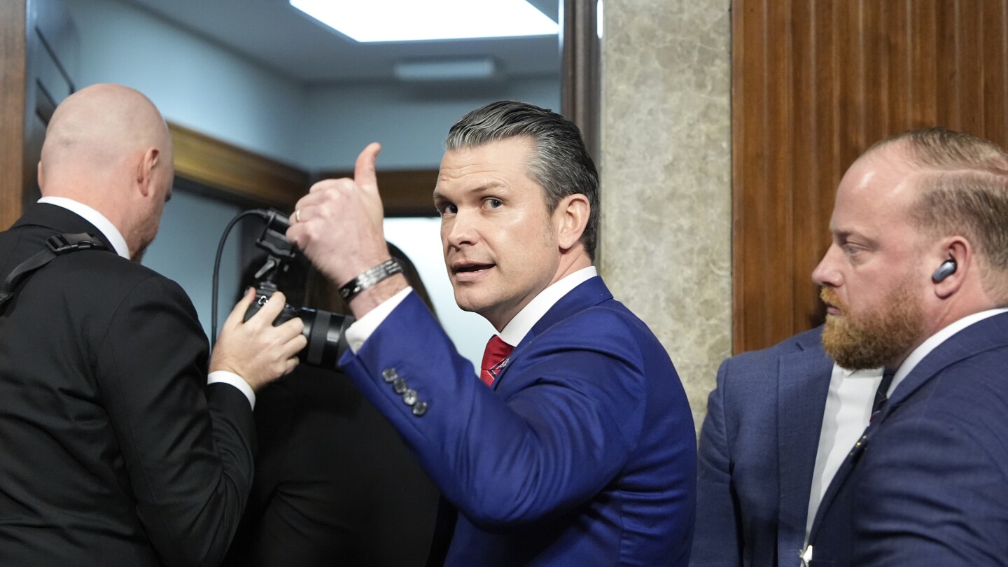Senate is voting on Hegseth nomination for defense secretary in dramatic late night session