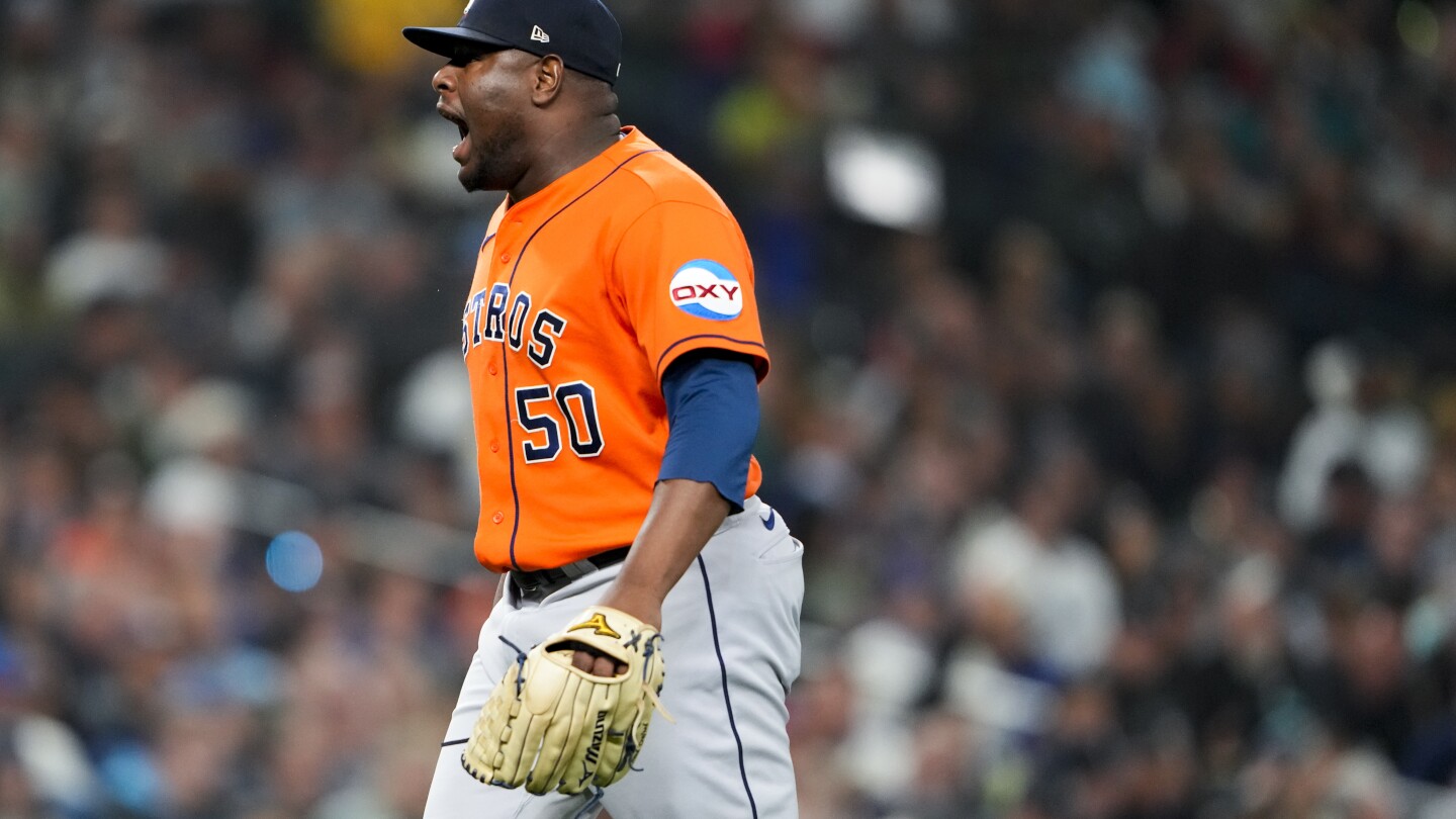 Julio Rodríguez 'shocked' by Hector Neris' reaction after strikeout; Astros  pitcher apologizes, denies slur 