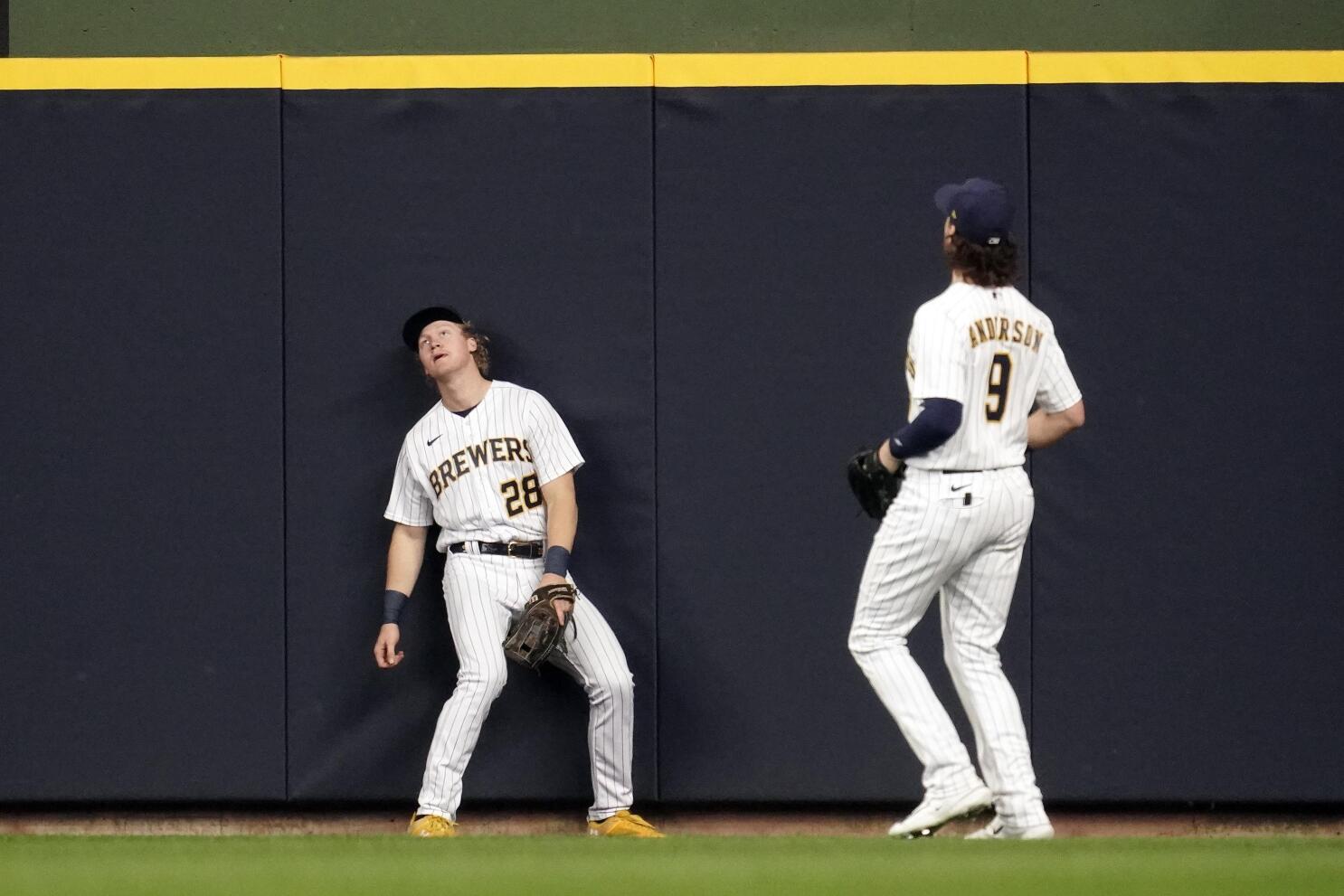 Brett Phillips had hilarious response after giving up HR to Mike Trout