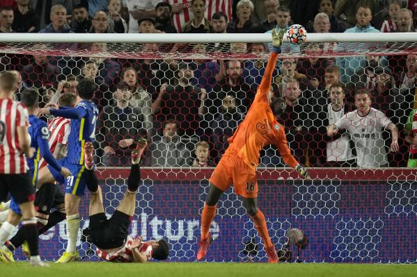 Chelsea goalkeeper Edouard Mendy during the Premier League match