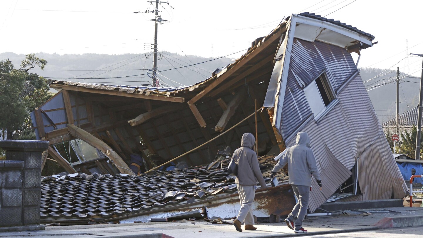 Terremoto in Giappone: 48 morti.  Segui gli ultimi aggiornamenti