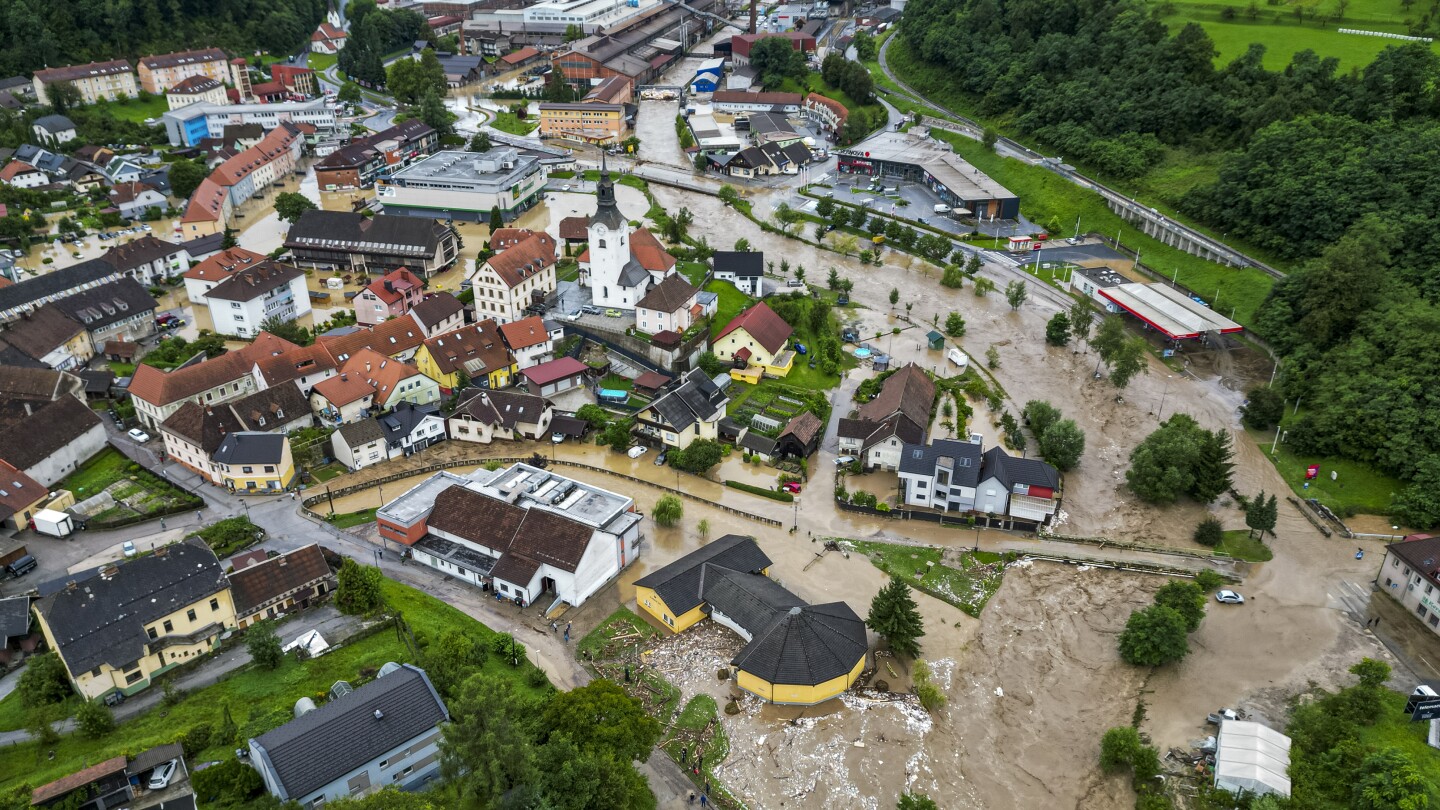 Eslovenia enfrenta el peor desastre natural de su historia por las