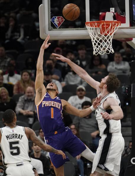 Devin Booker's season-high 48 lead Suns past Spurs on MLK Day