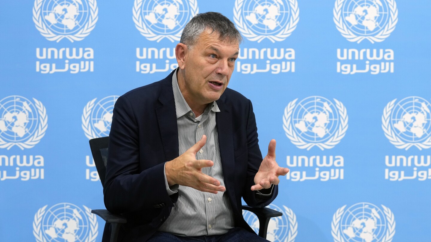 Ръководителят на основната агенция на ООН подкрепяща хората в Газа