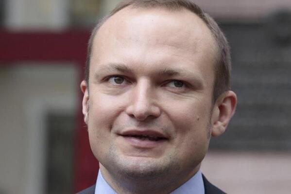 This undated photo provided by Belarusian Human Rights Center "Viasna", shows Andrei Skurko, head of the advertising and marketing department of the prominent Nasha Niva newspaper, who was arrested three weeks ago and is in pre-trial detention, in Minsk, Belarus. The Belarusian Association of Journalists has called on authorities in Belarus to transfer a jailed journalist to a civilian hospital so he could get treatment for coronavirus-induced pneumonia he has reportedly developed in detention. (Human Rights Center Viasna via AP)