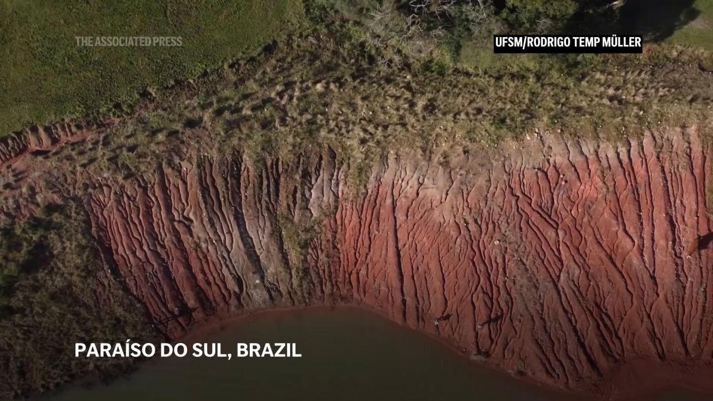 Brazilian researchers uncover dinosaur fossil after heavy rains in Rio Grande do Sul