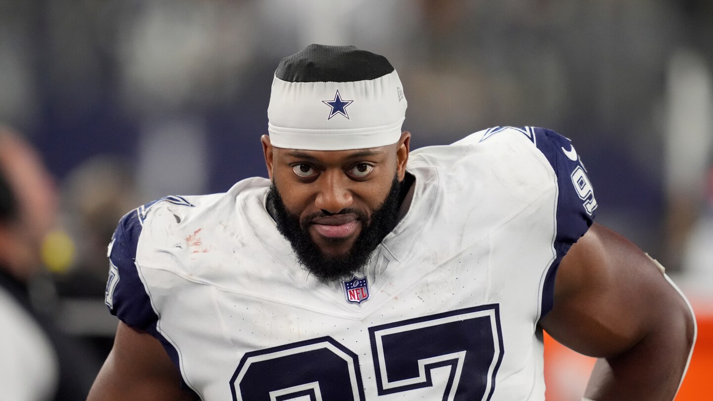 Cowboys and defensive tackle Osa Odighizuwa agree on $80M, 4-year contract, agent says | AP News