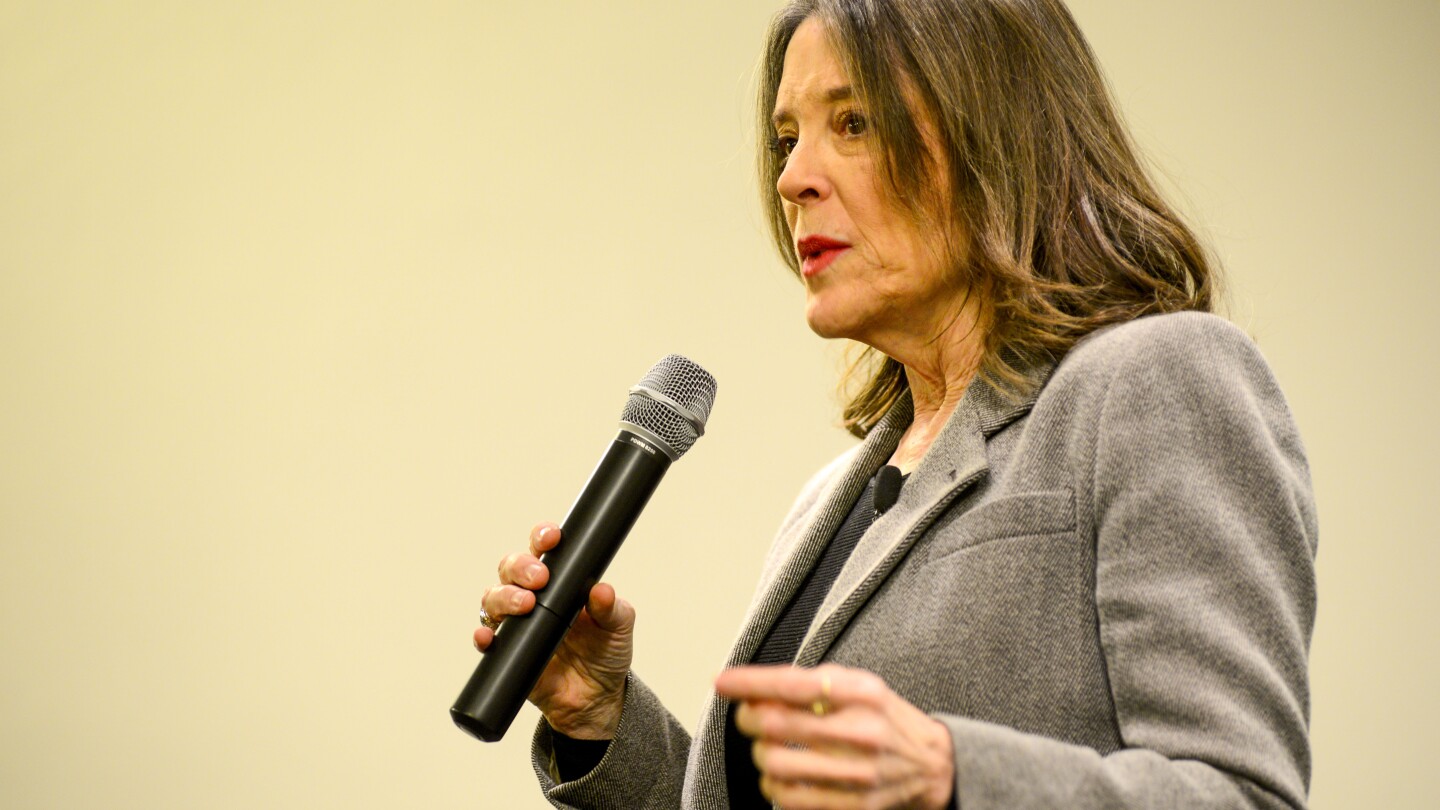 Marianne Williamson suspends her campaign for the Democratic presidential nomination after coming in second in the South Carolina primary