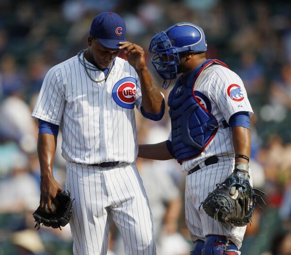 Lake hits grand slam, Cubs beat Brewers 8-5