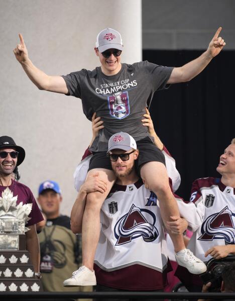Best moments from the Avalanche's Stanley Cup parade
