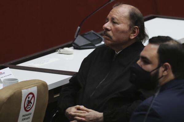 FILE - Nicaragua's President Daniel Ortega attends the closing ceremony of the XX ALBA Summit, at the Convention Palace in Havana, Cuba, Dec. 14, 2021. The United Nations Organization said on Friday, July 29, 2022 that the arbitrary closure of hundreds of civil society institutions in Nicaragua "is very worrying" and called on Ortega's government to avoid repressing activists and political opponents. (AP Photo/Ismael Francisco, File)