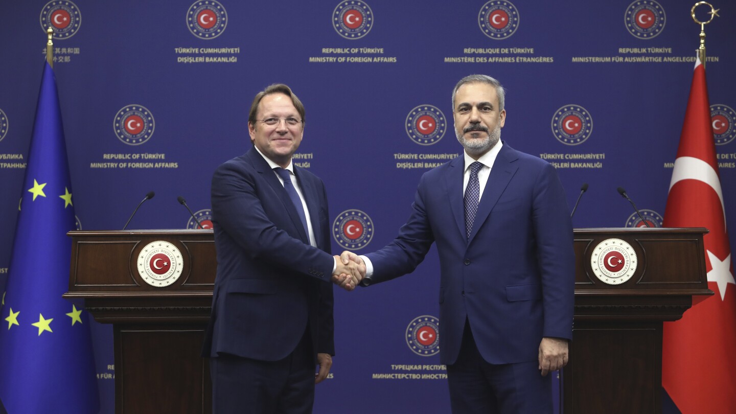 Turkey asks the EU to take bold steps to advance its membership bid, while the EU urges reforms