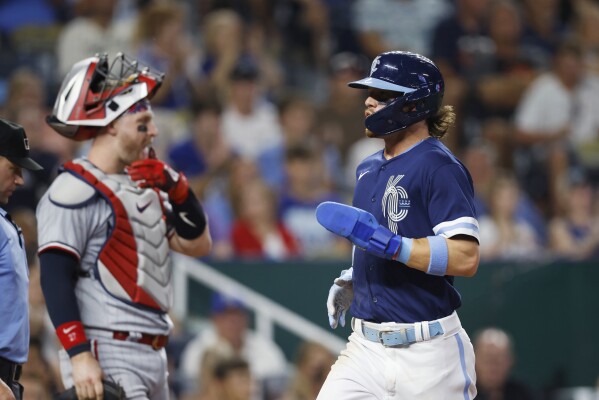 Witt's grand slam in the 10th inning gives the Royals an victory over the  Twins