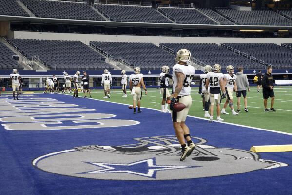 Report: Saints to Practice at Cowboys' Stadium After Evacuating