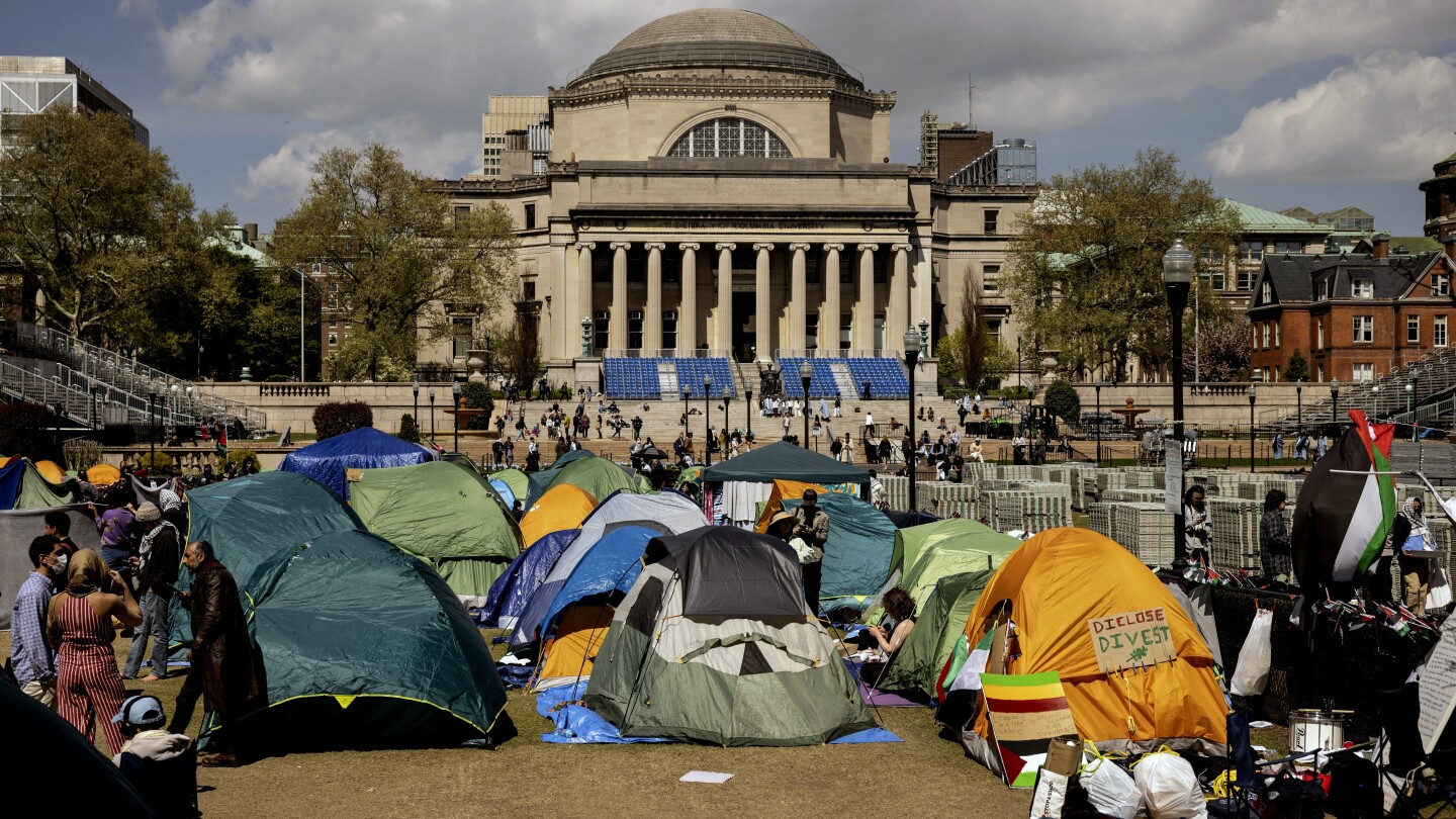 Gaza war protests have emerged across US college campuses