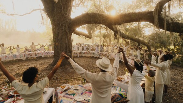 This image released by Warner Bros. Pictures shows a scene from "The Color Purple." (Warner Bros. Pictures via AP)