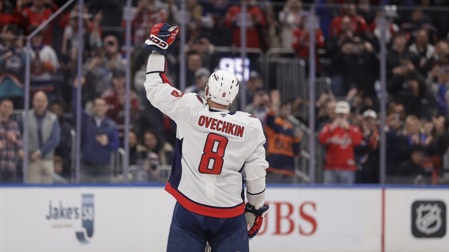 How Alex Ovechkin became the top goal-scorer in NHL history