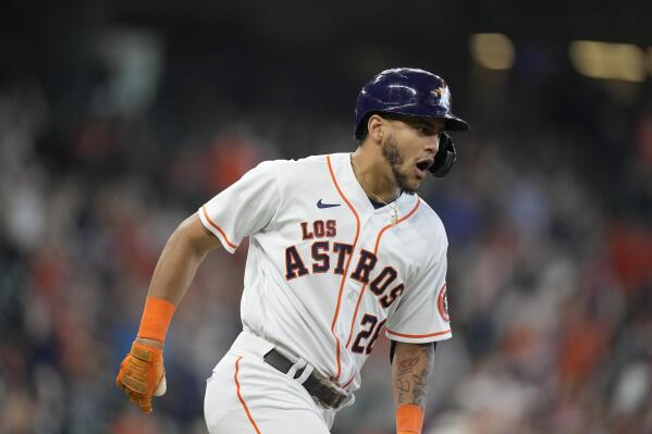 This is a 2019 photo of AJ Reed of the Houston Astros baseball team. This  image reflects the 2019 active roster as of Tuesday, Feb. 19, 2019, when  this image was taken. (