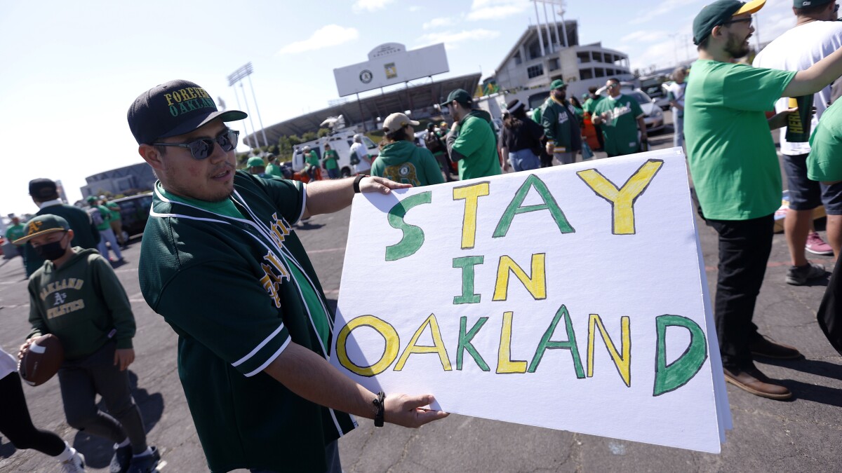 A's fans irked by Bay Area brewer 'Viva Las Vegas' messaging, Athletics