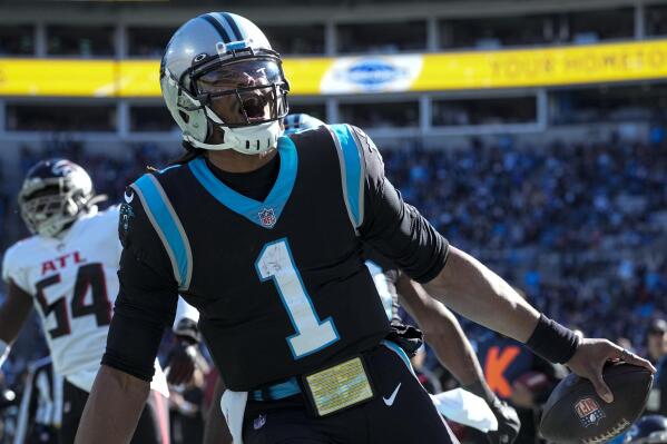 Quarterback Cam Newton out for Carolina Panthers 