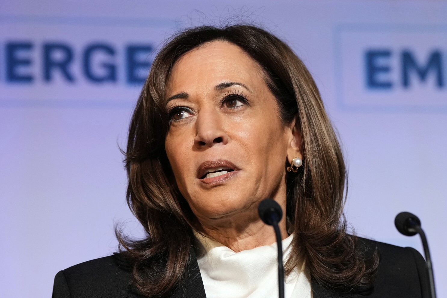 Harris accuses Trump of 'wholesale abandonment' of American ideals
