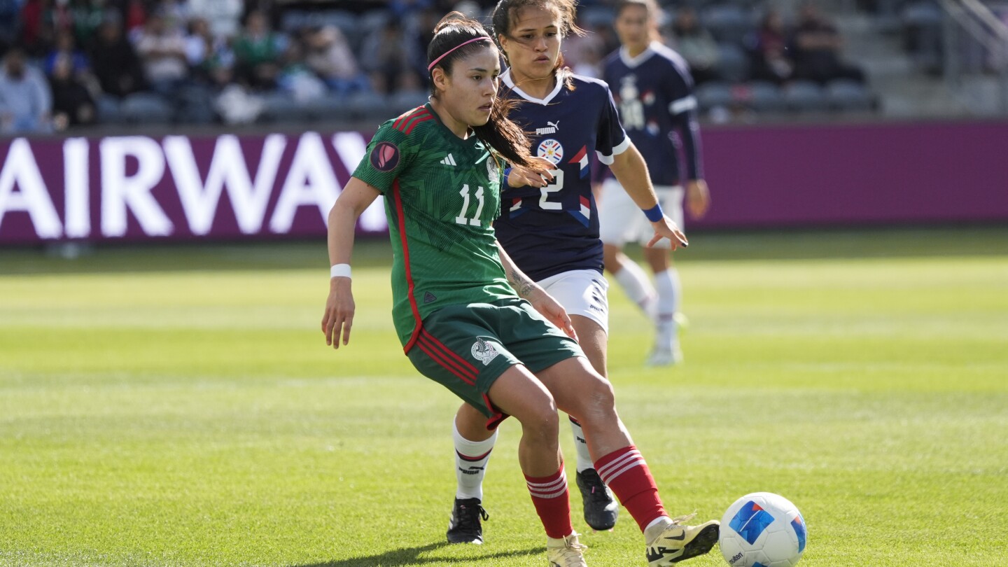 Лизбет Овале отбелязва още 2 гола, Мексико достига до полуфиналите на Златната купа за жени с победа с 3-2 над Парагвай