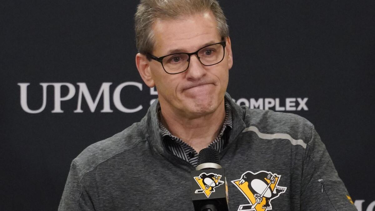 Penguins fire GM Hextall, exec Burke after missing playoffs –