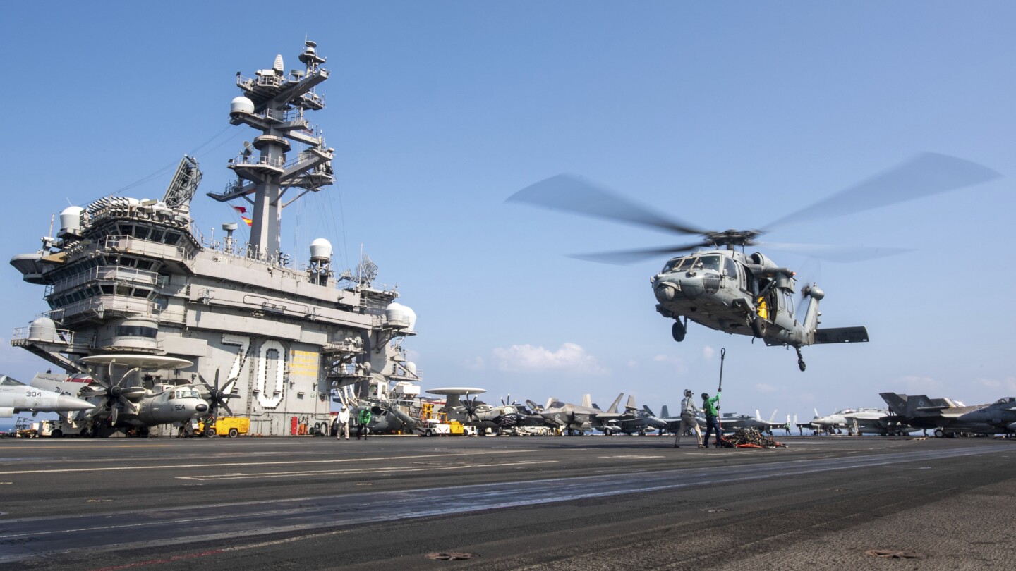 Any other US plane provider in Mideast waters forward of 2nd spherical of Iran-US nuclear talks