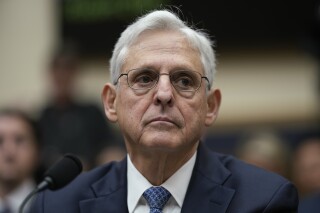 FILE - Attorney General Merrick Garland appears before a House Judiciary Committee hearing, Wednesday, Sept. 20, 2023, on Capitol Hill in Washington. The Justice Department has secured a $9 million settlement with Ameris Bank over allegations that it avoided underwriting mortgages in predominately Black and Latino communities in Jacksonville, Fla., and discouraged people there from getting home loans. (AP Photo/J. Scott Applewhite, File)