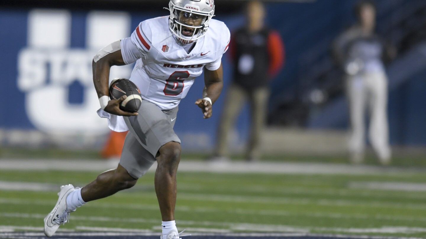 UNLV Triumphs Over Utah State 50-34