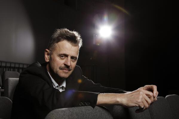 Mikhail Baryshnikov, star of the play "In Paris", poses for a portrait in Santa Monica, Calif., Monday, April 9, 2012.  "In Paris" made its US debut at The Broad Stage, April 11, 2012. (AP Photo/Matt Sayles)