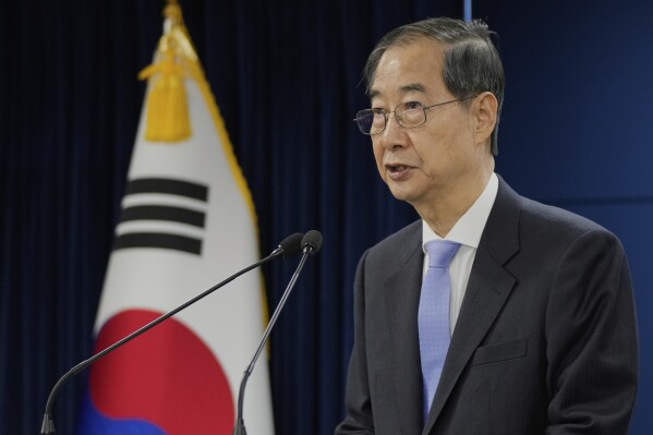South Korea court dismisses PM Han’s impeachment, reinstates him as acting president
