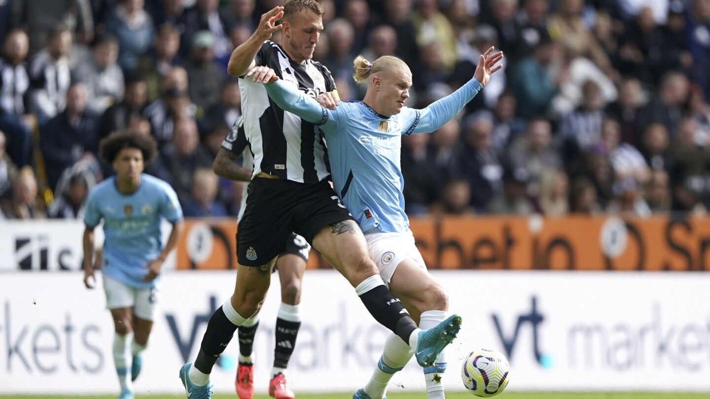 Manchester City Draws 1-1 Against Newcastle