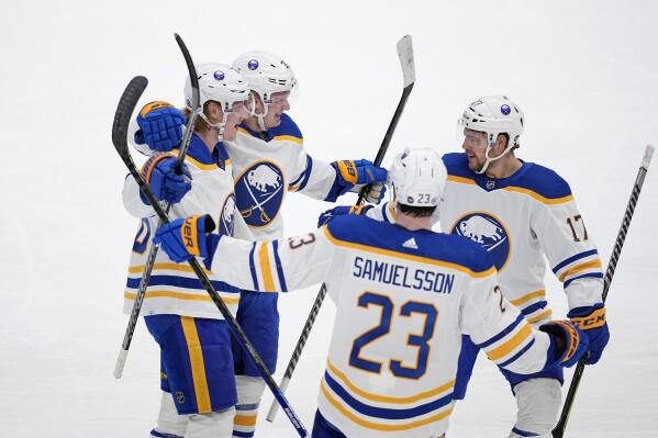 Sabres prospect Mattias Samuelsson looks impressive in NHL debut - Buffalo  Hockey Beat